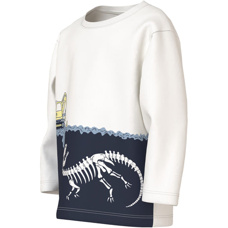 Name It Cloud Dancer Dino Excavator Nmmvilasse Ls Nreg Top