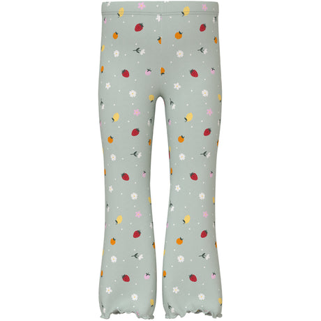 Name It Pale Aqua Fruit Flowers Nmfvemia Pants