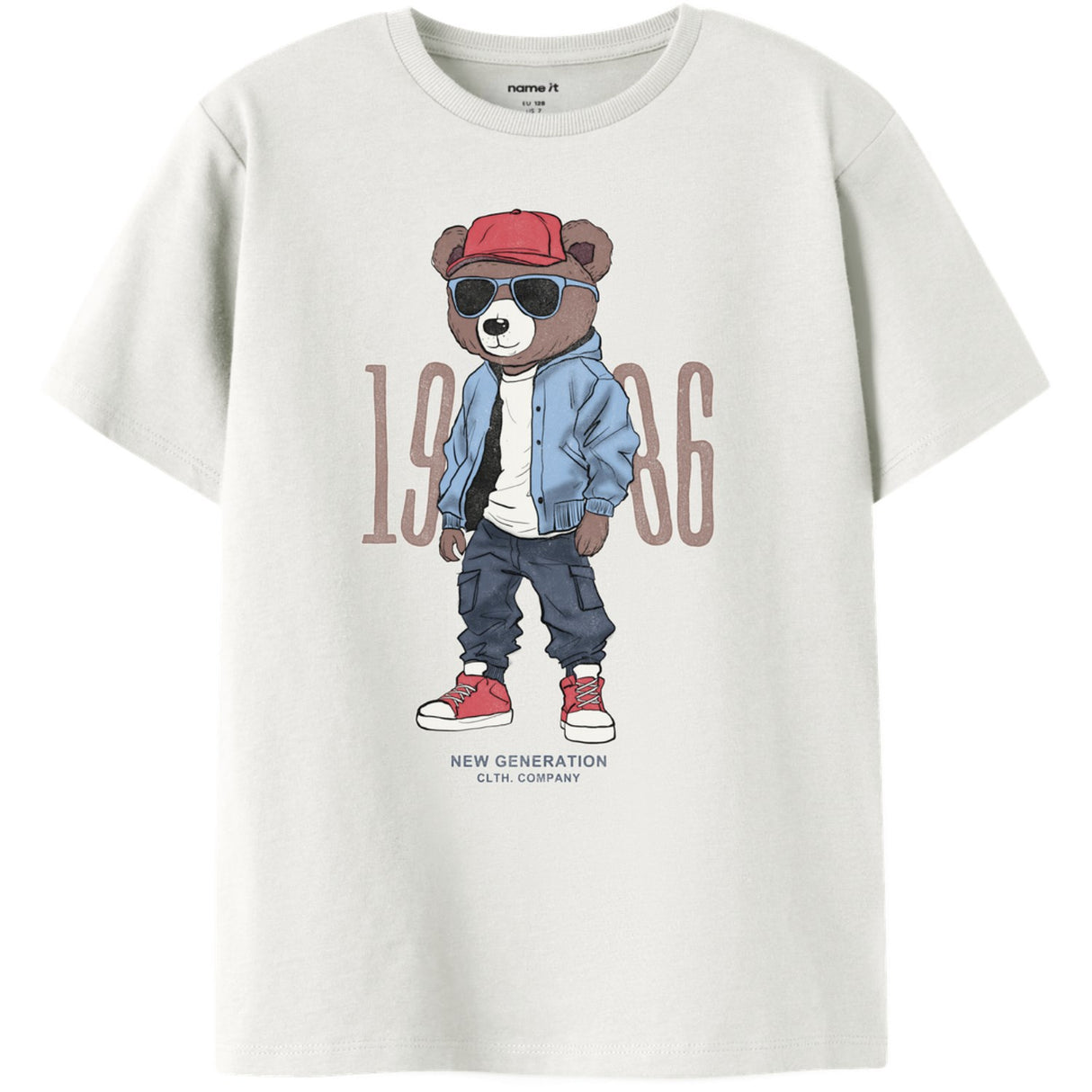 Name It Cloud Dancer Nkmdobs Ss Nreg Top Box