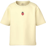 Name It Pear Sorbet Strawberry Embroidery Nmfvictoria Ss Nreg Top