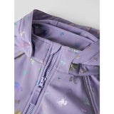 Name It Sunlit Allium Bow Nmfalfa08 Softshell Jacket Foil Aop Fo