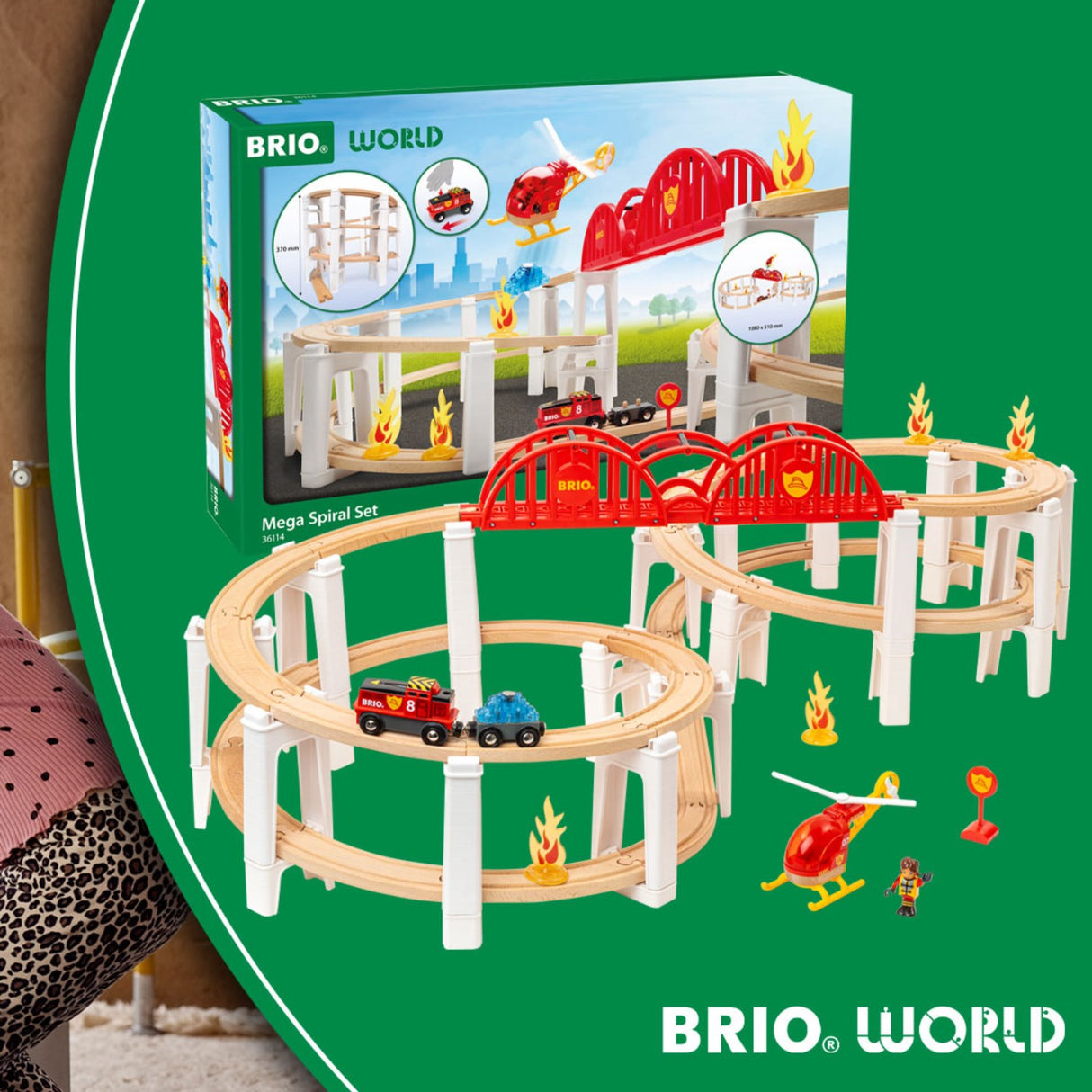 BRIO® 36114 Mega Spiral Set