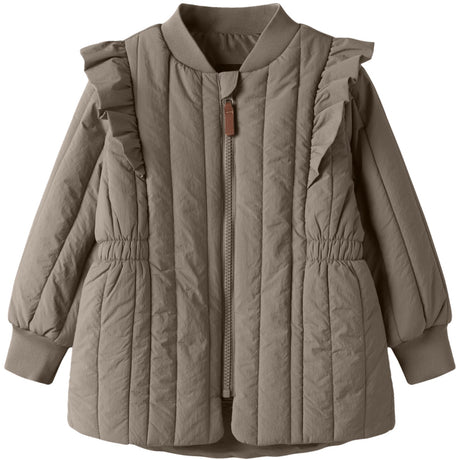 Name It Fossil Nmfmelody Quilt Jacket Tb
