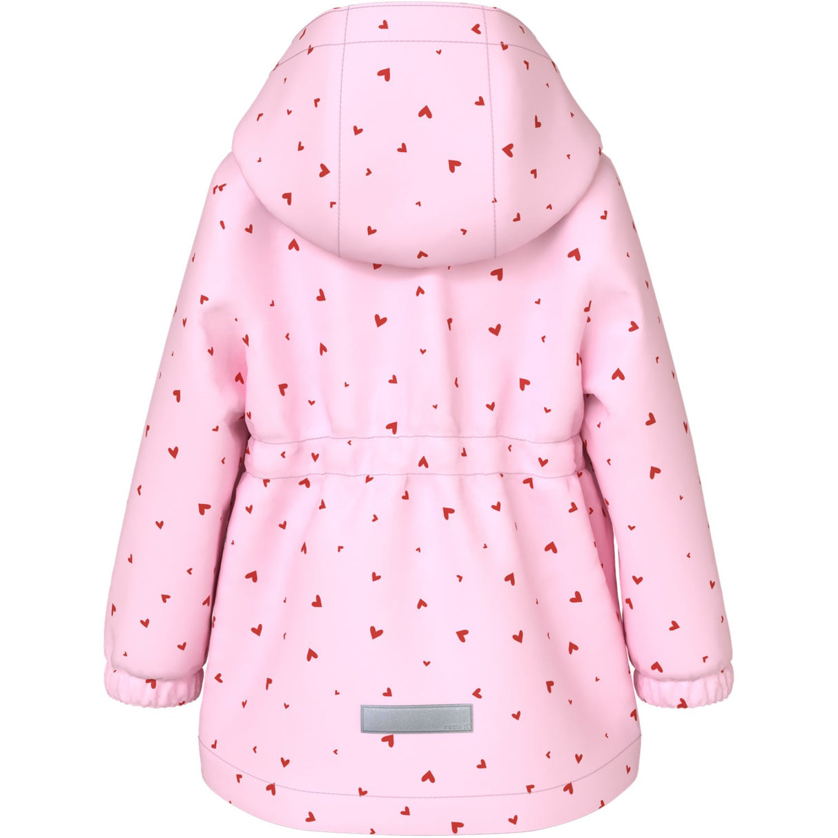 Name It Cherry Blossom Small Hearts Nmfmaxi Jacket Li Aop Noos
