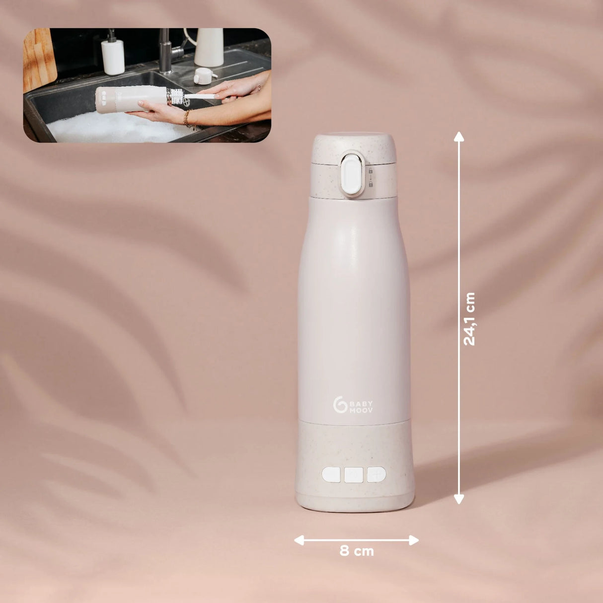 Babymoov Beige Moov & Feed Bottle Warmer