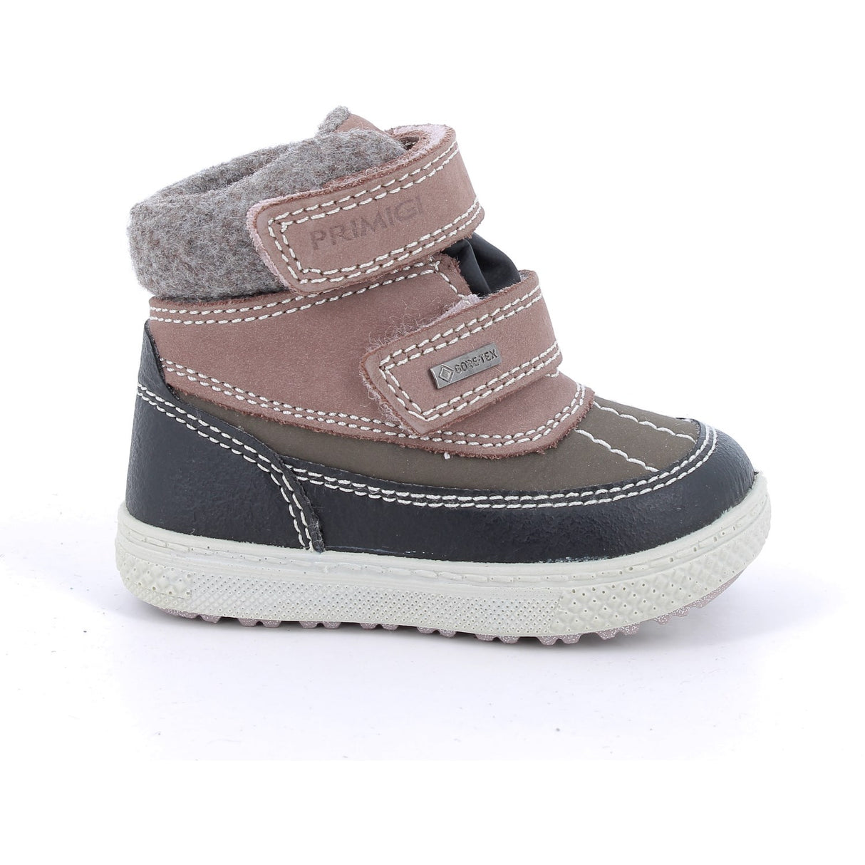 PRIMIGI Taupe/Ner/Beige Ankle Boots