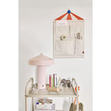 OYOY Clay/Red Circus Wall Storage 1