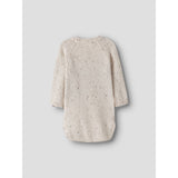 Lil'Atelier Turtledove Teddy Nbngalto Ria Ls Knit Body Lil