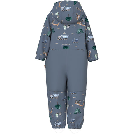 Name It Flint Stone Work Nmmalfa08 Softshell Suit Aop 1Fo Noos