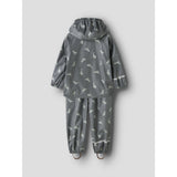 Name It Balsam Green Dino Nmmdry10 Rain Set Aop Fo