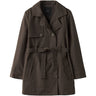 Name It Chocolate Brown Nkfmadelin Trench Coat Noos