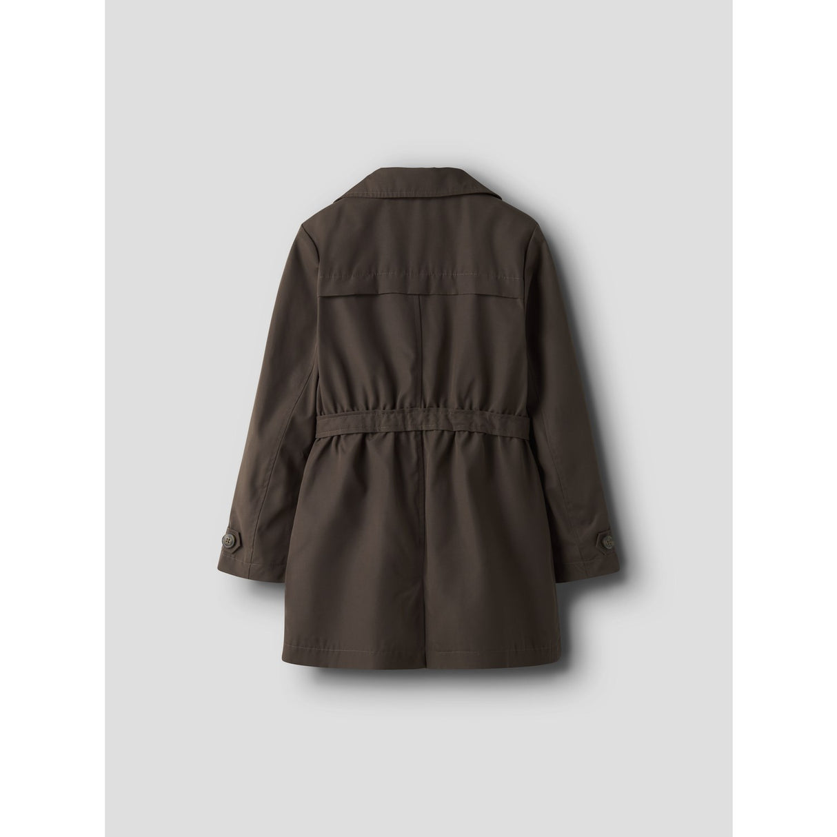 Name It Chocolate Brown Nkfmadelin Trench Coat Noos