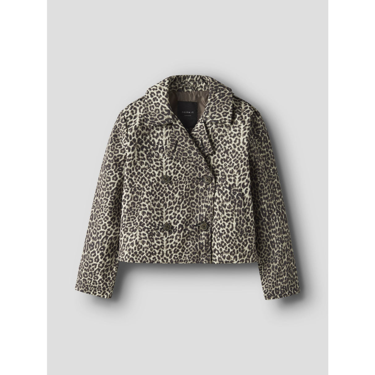 Name It Birch Nkfmadelin Trench Coat Short Aop