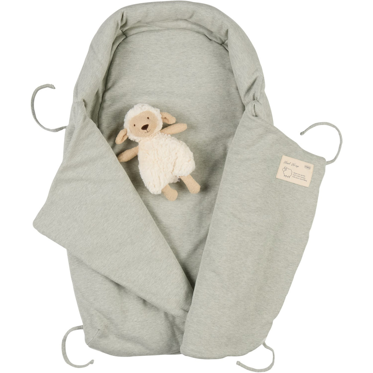 Voksi® Misty Green Wool Wrap