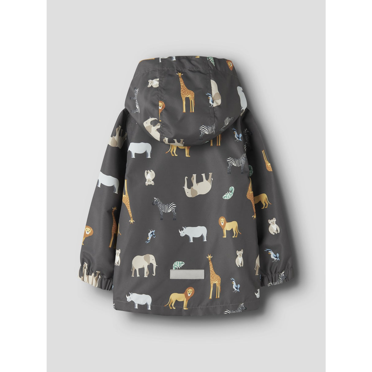 Name It Blackened Pearl 5 Safari Nmmmax Jacket Li Aop Noos