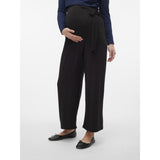 Mama;licious Black Mlgiovanna Jrs 78 Pants Hw A.