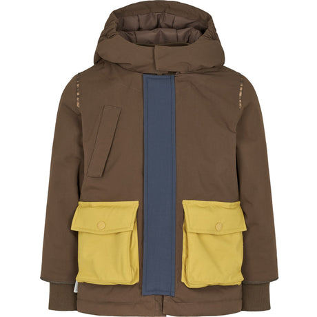 MarMar Tech. Outerwear Solid Deep Choco Block Omas Jacket