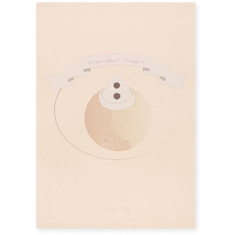 Konges Sløjd Monsieur Moon Poster