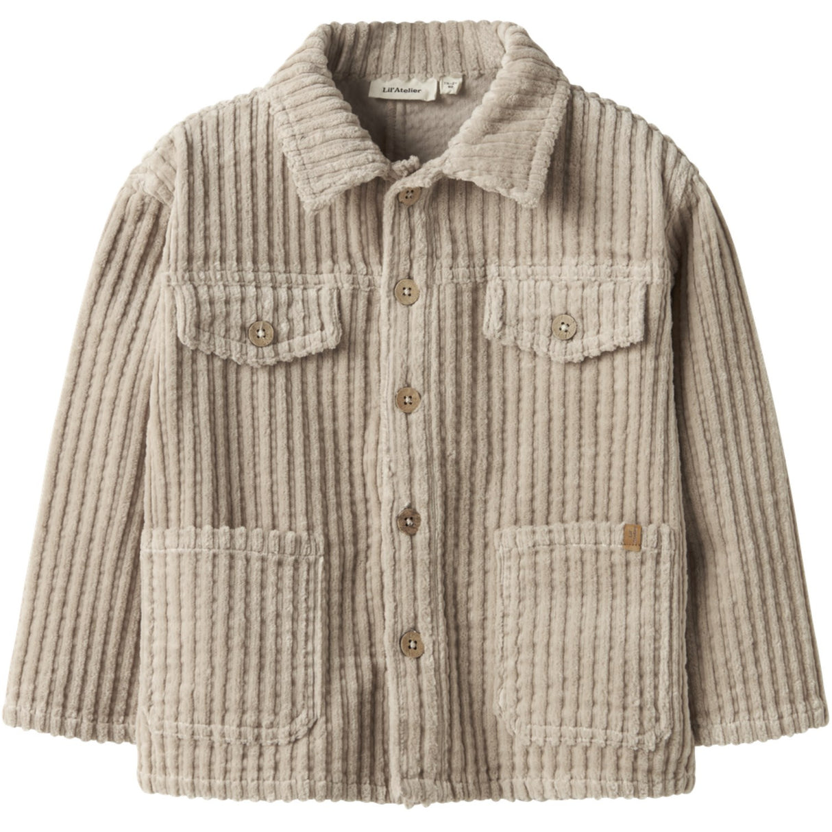 Lil'Atelier Oxford Tan Nmmraul Loose Cord Shirt 5008-Sh R Lil