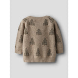 Lil'Atelier Oxford Tan Nbngalto Bob Ls Knit Lil