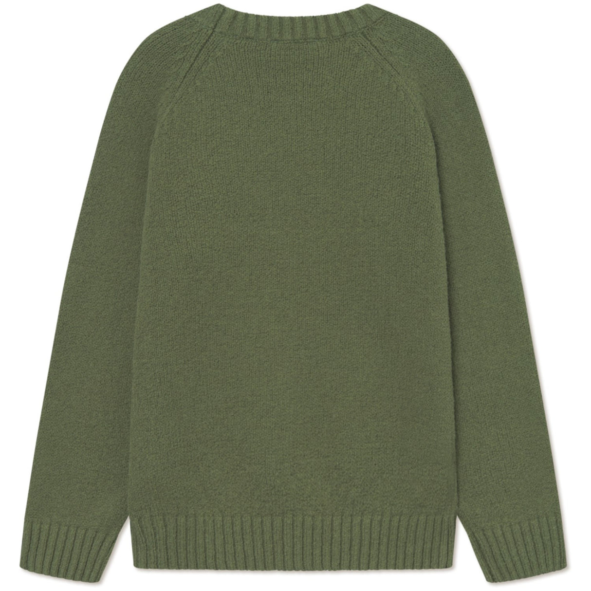 Les Deux Kids Chive Green Brad Roundneck Knit Kids