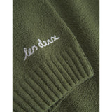 Les Deux Kids Chive Green Brad Roundneck Knit Kids