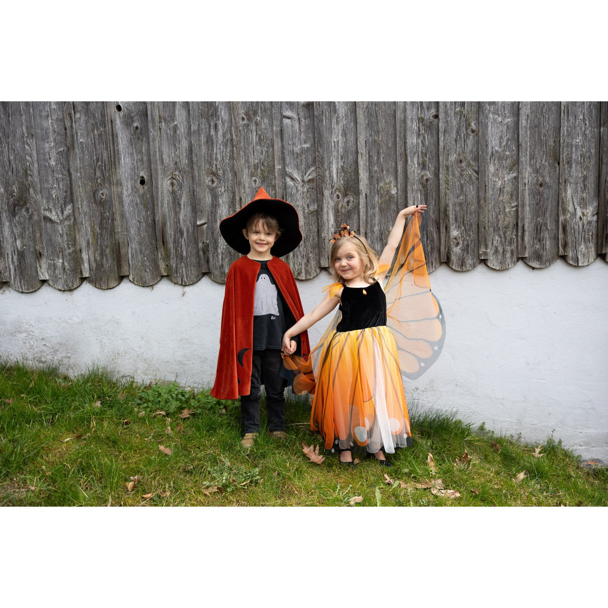 Great Pretenders Autum Embers Wizard Cape With Hat