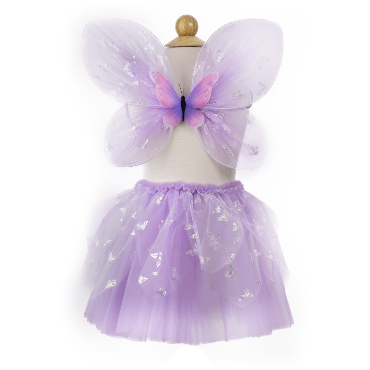 Great Pretenders Flutter Butterfly Skirt, Wings, & Wand, Purple