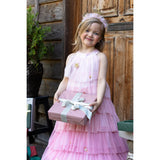 Great Pretenders Christmas Tree Dress With Headband, Blush