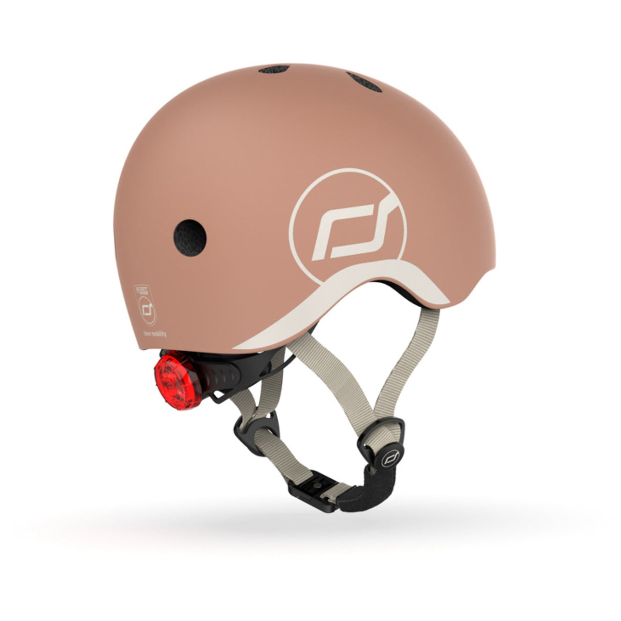 Scoot and Ride Mocha Helmet XXS