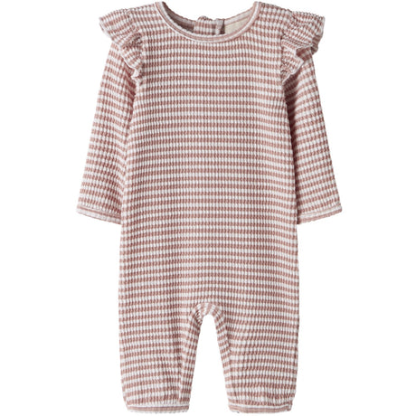 Lil'Atelier Misty Rose Nbffredo Ls Uv Swimsuit Lil