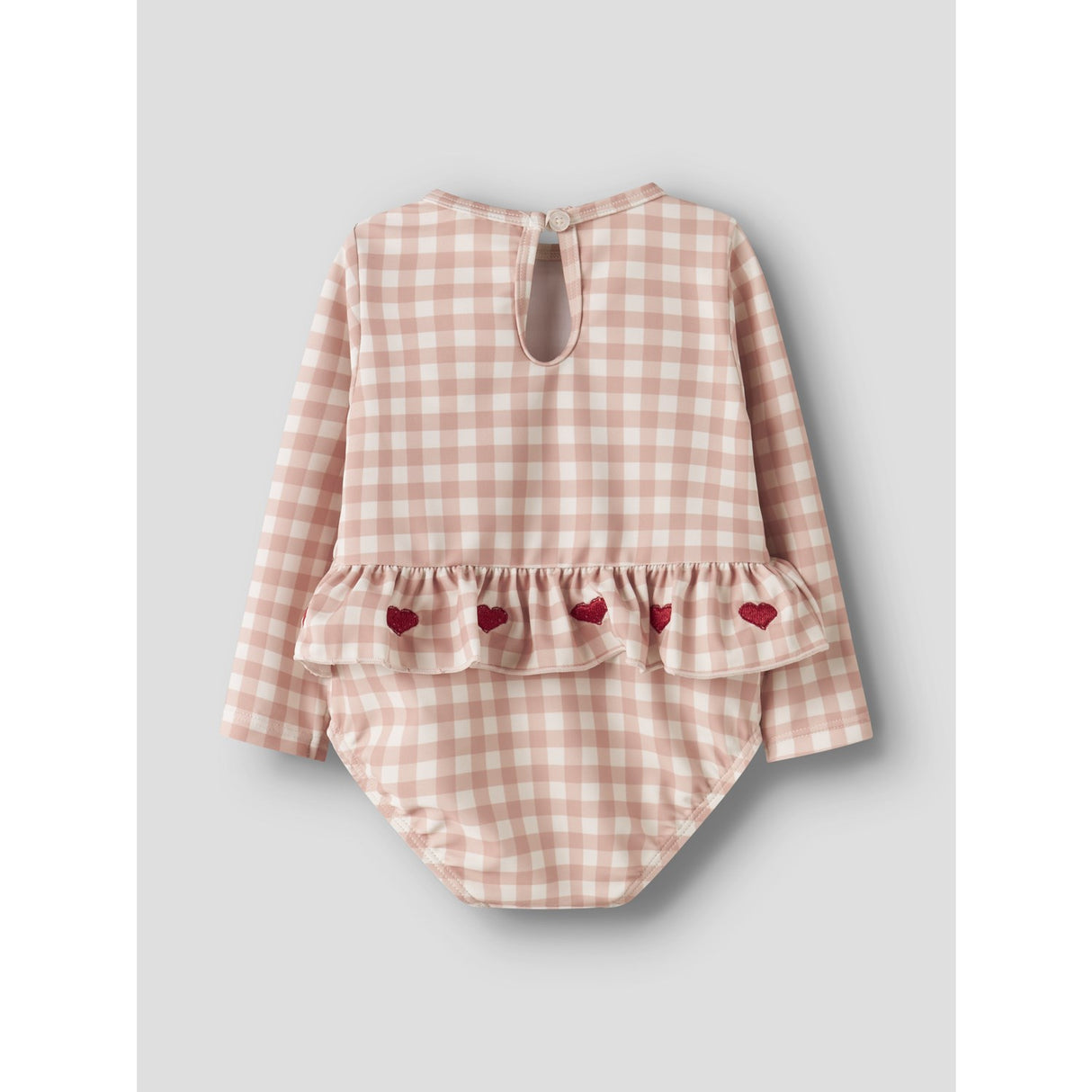 Lil'Atelier Misty Rose Nbffinley Ls Swimsuit Lil