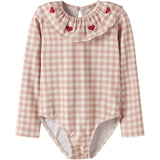 Lil'Atelier Misty Rose Nmffinley Ls Swimsuit Lil