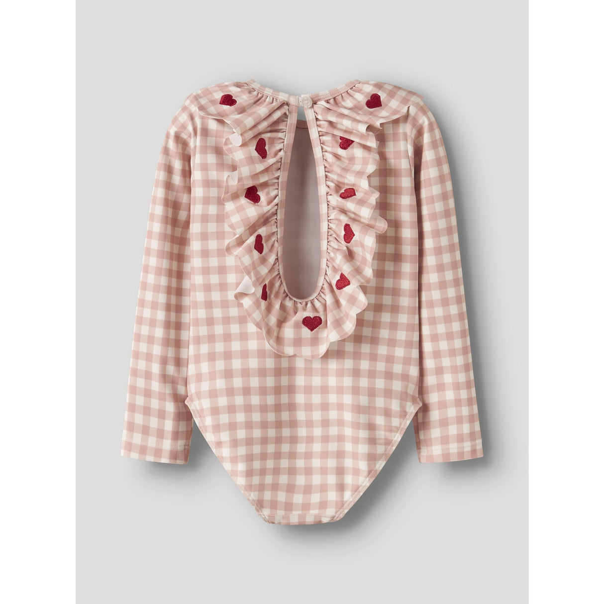 Lil'Atelier Misty Rose Nmffinley Ls Swimsuit Lil