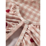 Lil'Atelier Misty Rose Nmffinley Ls Swimsuit Lil