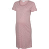 Mama;licious Zephyr Heather Rose Hearts Mlmira Aop Jrs Nightgown 2F A. E. Noos