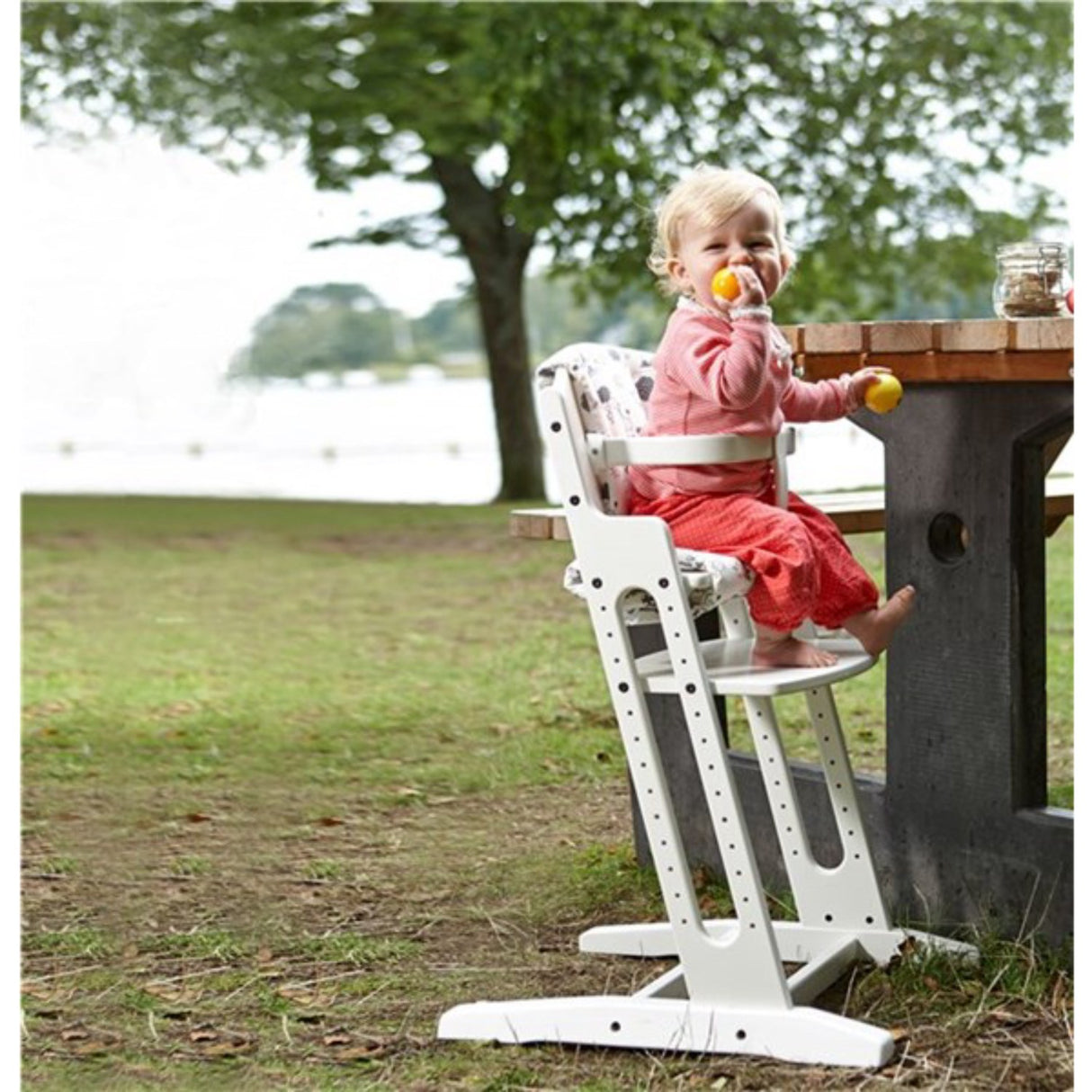 BabyDan Dan Chair White