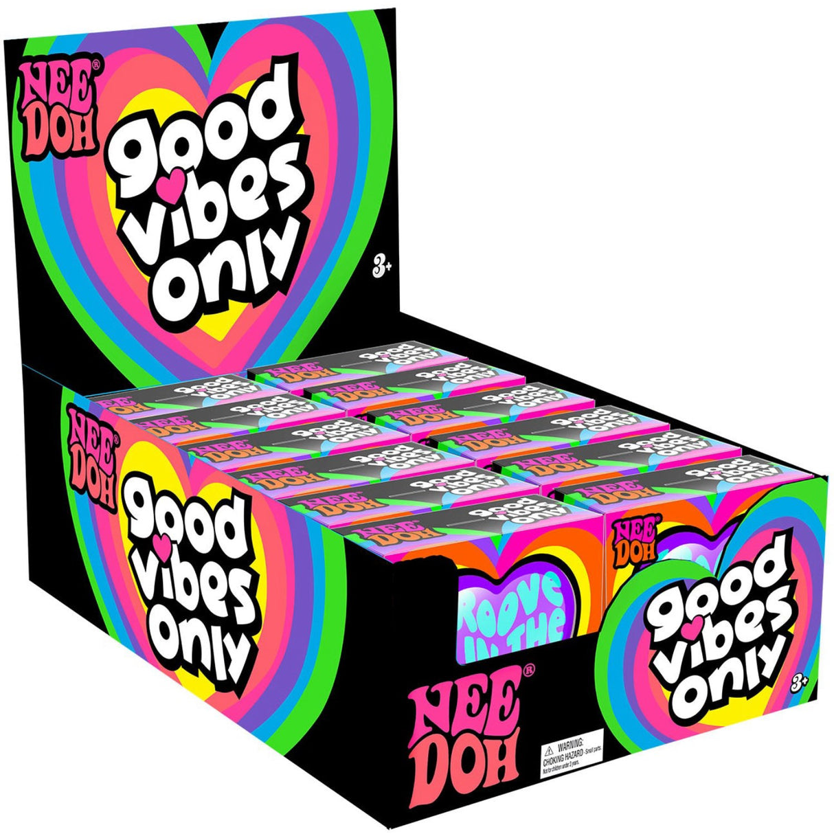 NeeDoh Good Vibes Only 6 Asst. CDU