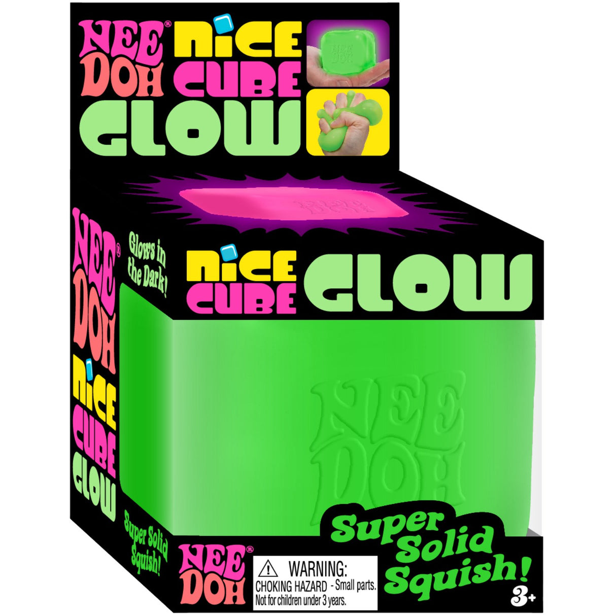 NeeDoh Nice Cube Glow 5 Asst. CDU