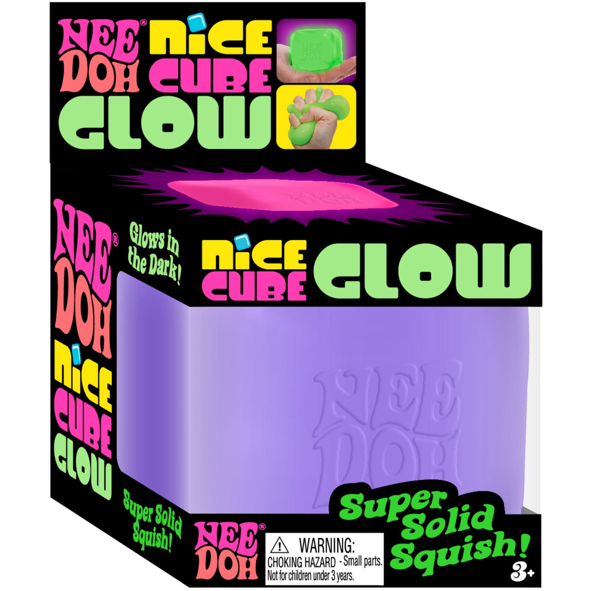 NeeDoh Nice Cube Glow 5 Asst. CDU
