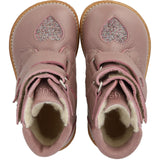 Angulus Faded Rose/Multi Glitter TEX Boot with Sparkling Glitter Hearts