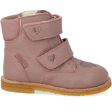 Angulus Faded Rose/Multi Glitter TEX Boot with Sparkling Glitter Hearts
