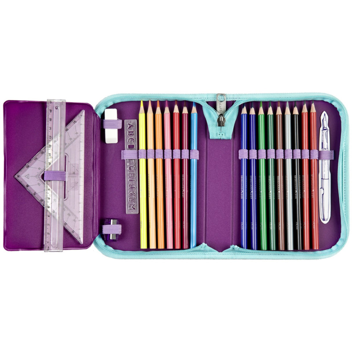 Undercover Disney Frozen Pencil Case Med Indhold