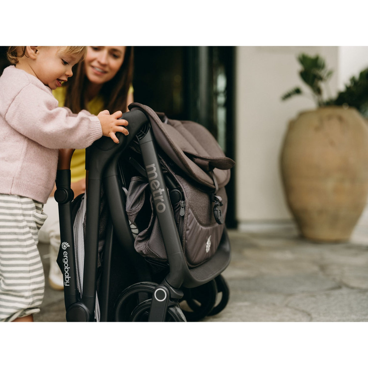 Ergobaby Pearl Grey Metro 3 Deluxe