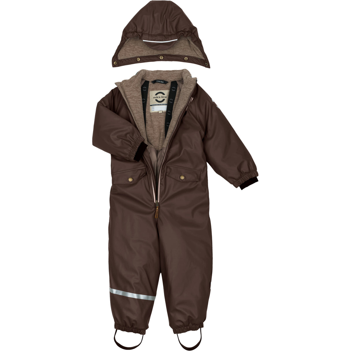 Mikk-Line French Roast PU Snow Suit