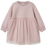 Name It Burnished Lilac Nmfkersti Sweat Dress Unb