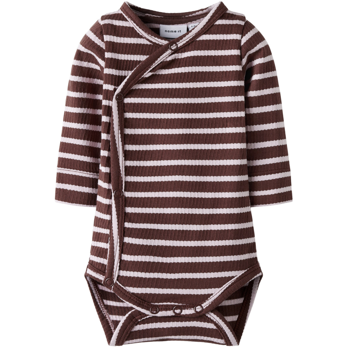 Name It Bleached Mauve Andorra Nbfkattie Ls Wrap Body