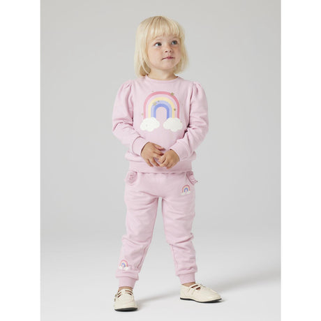 Name It Cameo Pink Nmflina Pants Swe Bru