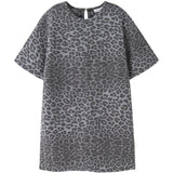 Name It Night Owl Grey Leopard Nkfleo Twill Dress 4002-Td T
