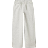 Name It Light Grey Melange Nkfkarrie Wide Sweat Pants Unb